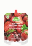 Kompot truskawka-wiśnia Purena koncentrat 80% owoców 340 g/2 l (opak zbiorcze 10 szt.)