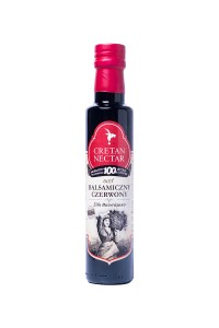 Ocet czerwony balsamiczny Cretan Nectar 250 ml (opak. zbiorcze 12 szt.)