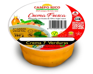 Krem z 7 warzyw 380 g CAMPO RICO